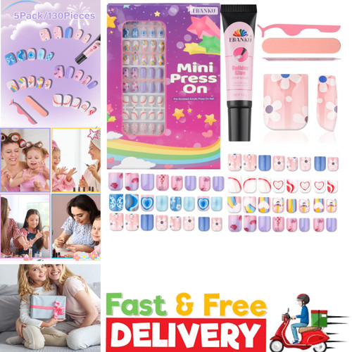 Pack children press - on, nails