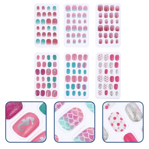 Boxes 144pcs kids fake nails - 144pcs,