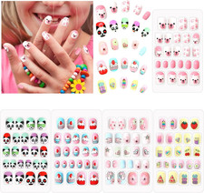 120PCS Kids False Nails，