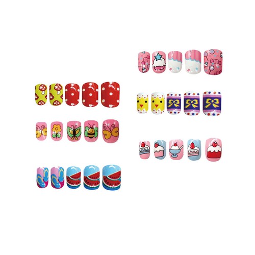 144 pcs false nails - pcs,