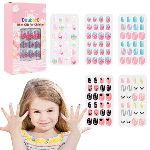 120pcs kids false nails - false,