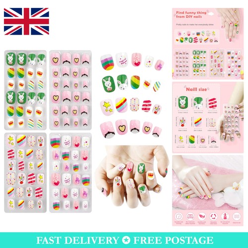 Kids false nails set 96 - kids,