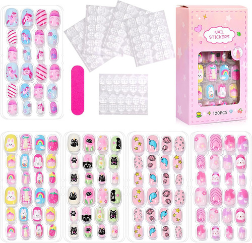 120pcs kids stick nails - 120pcs,