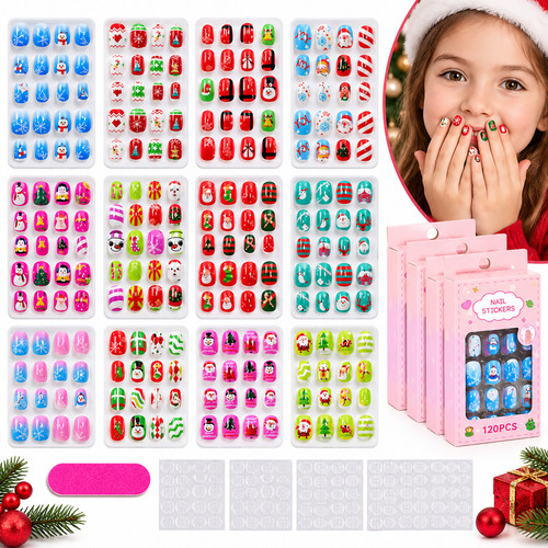 120pcs kids christmas press - 120pcs,