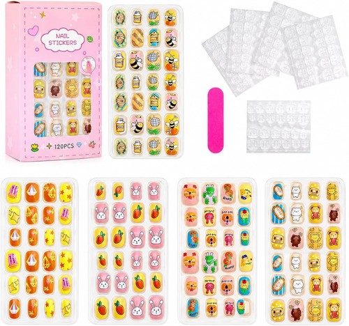 120pcs kids stick nails - 120pcs, on