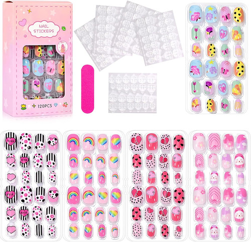 120pcs kids stick nails - kids,