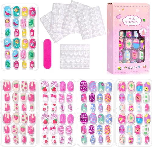 120pcs kids stick nails - 120pcs, on