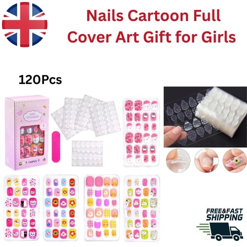 120pcs kids false nails - 120pcs,