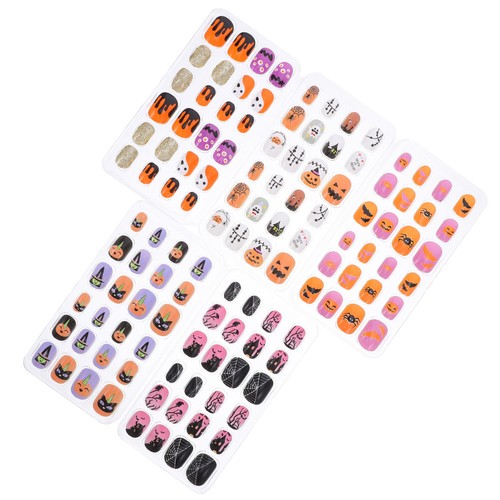 120 pcs kids fake nail - fake, press