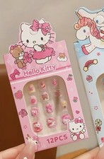 Hello Kitty False Nails 12pcs