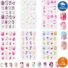 Kids Stick on Nails, 144 Pcs